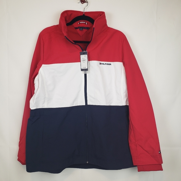 colorful tommy hilfiger jacket